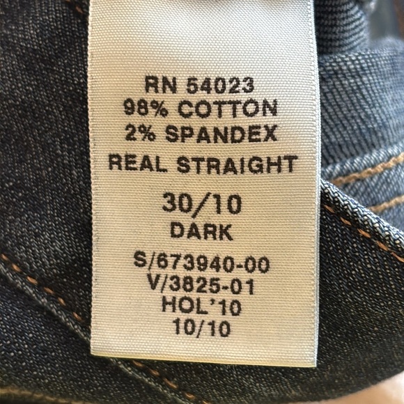 Gap 1969 real Straight Classic Blue Women's Jeans - Picture 10 of 15